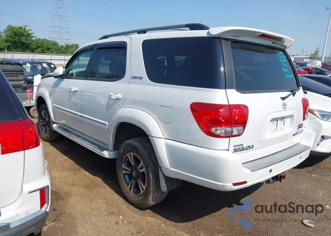 2006 Toyota Sequoia Limited V8 z USA, uszkodzony, nr VIN 5TDBT48AX6S269679